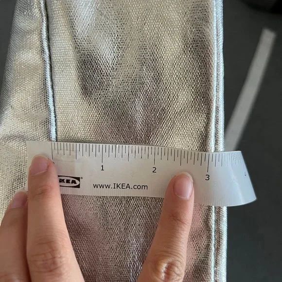 SOLD The Herschel Supply Co Unique Silver Tote Bag - Picture 7 of 11